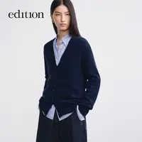 【商场同款】edition2025秋季新款云朵羊绒绵羊毛开衫#EBE3CAR009