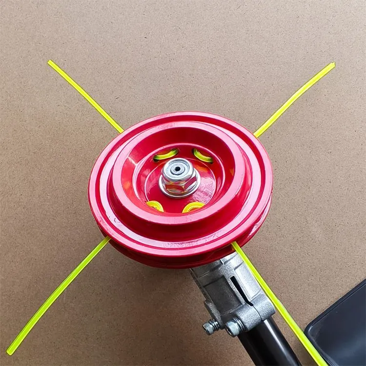 简易除草头铝合金钢丝绳打草头割草机通用配件