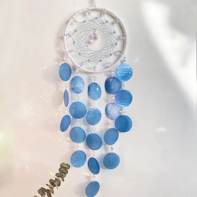 贝壳风铃小清新挂饰 风铃挂件墙壁客厅儿童房间装饰挂件民宿高端