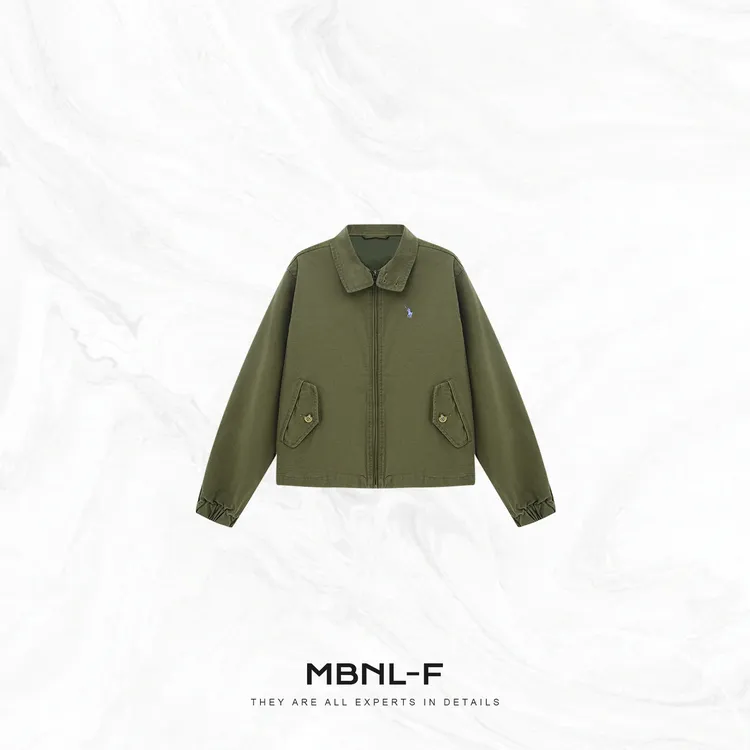 MBNL-F“牧马夹克” 经典极简拉链全棉夹克外套 秦磊XM-XWT1645