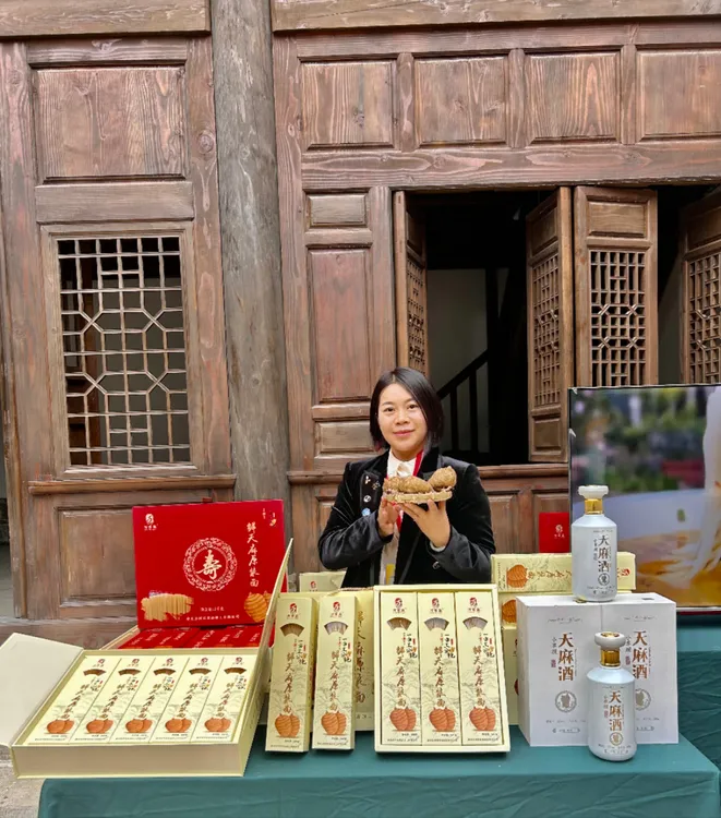 云南昭通特产小草坝天麻原浆面条  早餐面条美味健康家庭面礼盒装