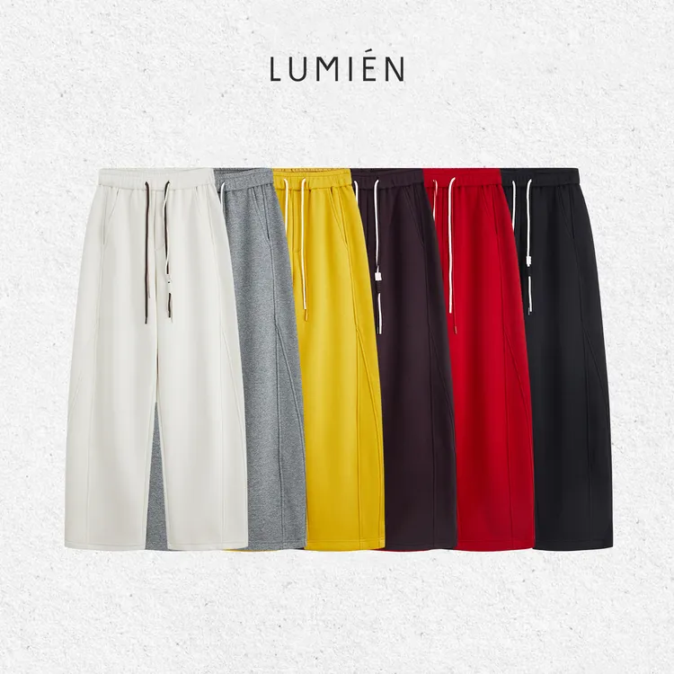 【LUMIEN 新品】宽松阔腿休闲百搭秋冬季加绒卫裤LX5JKK261
