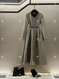 春夏丨设计师轻奢法式印花女士连衣裙 GS-57368