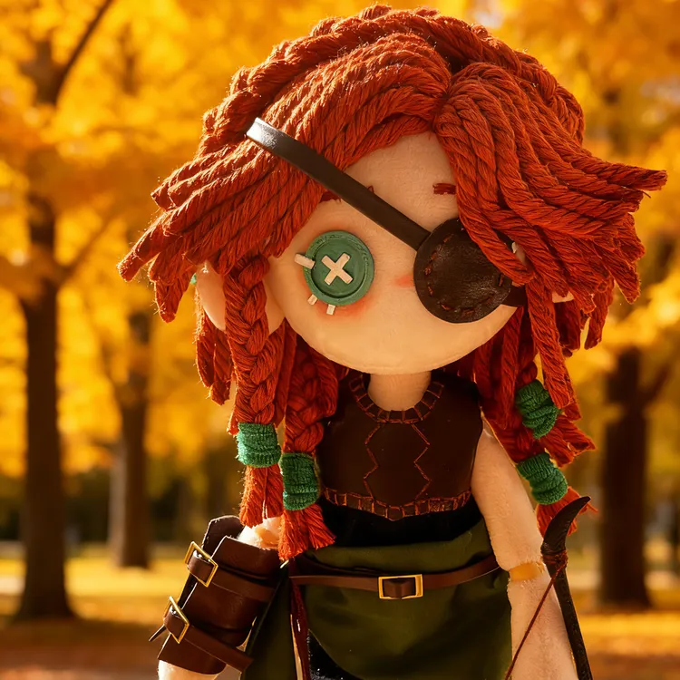 纯手工玩偶 鬼妈妈玩偶 纯手工娃娃--第五同人系列（30cm）