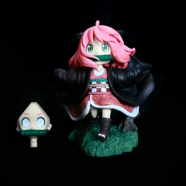 间谍过家家Q版弥豆子阿尼亚COS奔跑阿尼亚福杰动漫手办阿尼亚手办