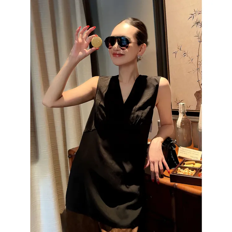 紫紫   龟裂背心   香云系列龟裂纹冰感背心上衣ZD06SZHJ035