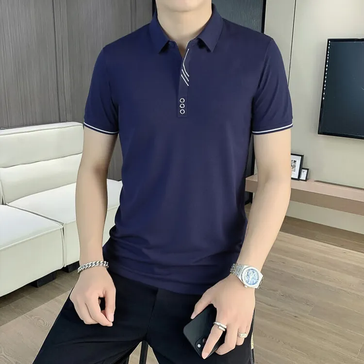 男士夏季爆款短袖polo衫恤翻领时尚百搭