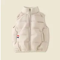 高品质秋冬马甲棉服中大童休闲时尚百搭保暖马甲内穿外穿