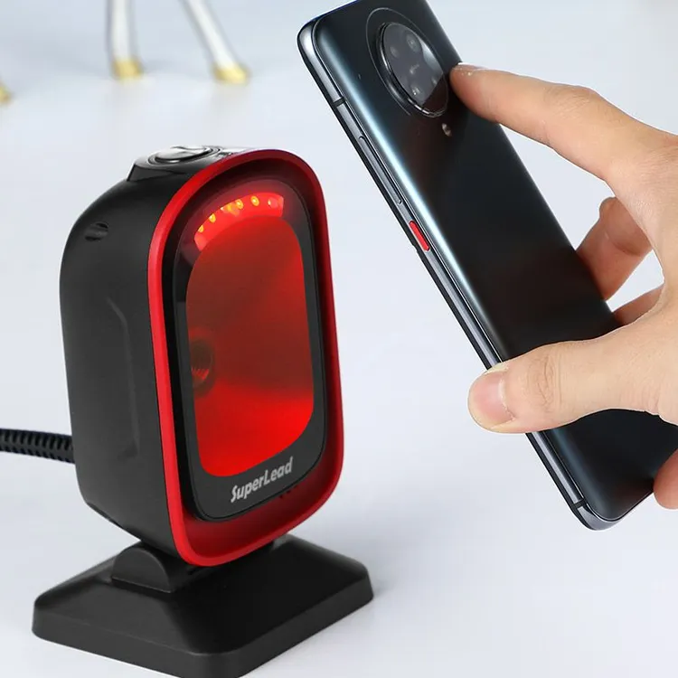 斯普锐720I扫描平台超市收银台式追溯码扫描枪二维码药监码扫码枪