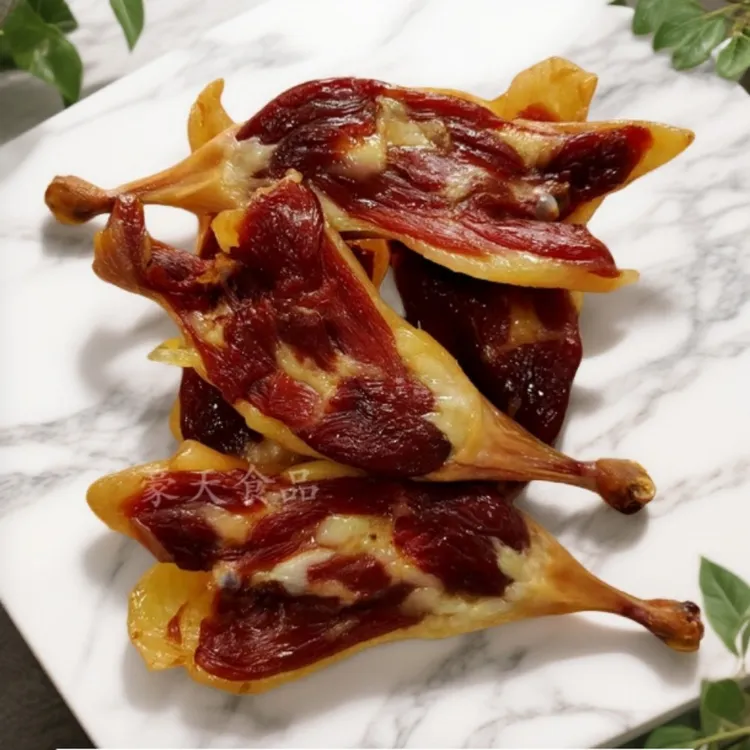 芝麻香鸭腿   精修鸭腿香辛料减盐腌制口味不咸不淡无需浸泡