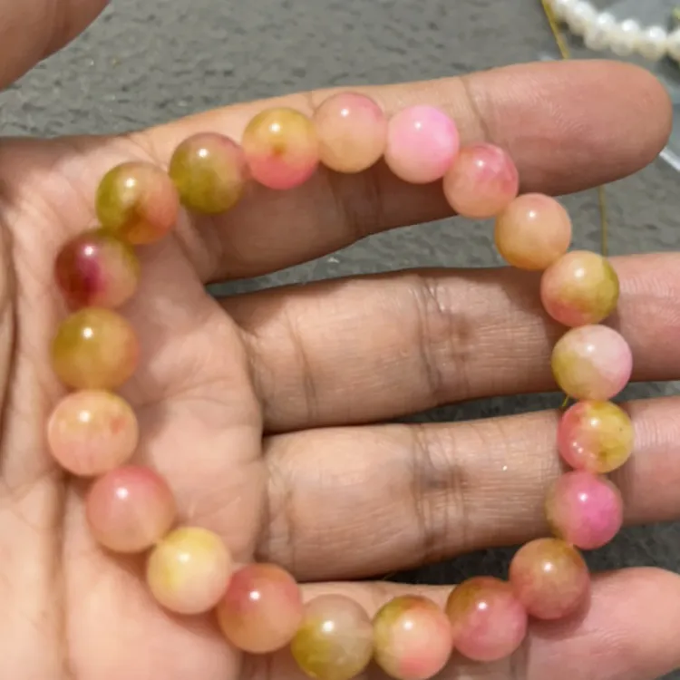天然桃之夭夭款手串！精美！百搭！时尚！手围15-18cm都可以戴