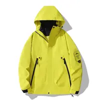 情侣户外冲锋衣春秋运动休闲外套防水防风登山服潮流男女同款上衣