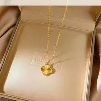 合金项链 【四叶草项链】