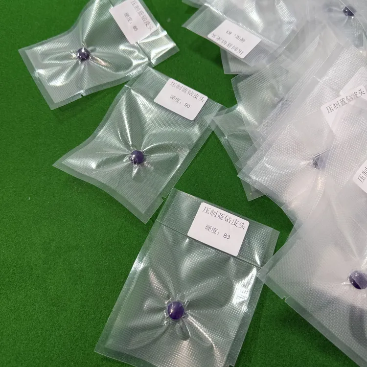 美国进口压制蓝钻皮头