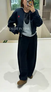 【109196】短外套小雨伞短款棒球服