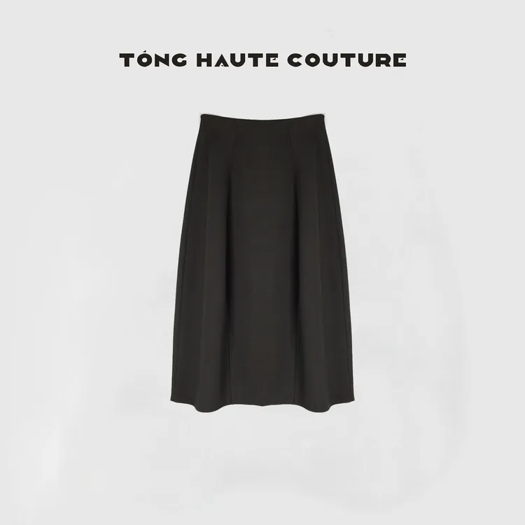 【泠音】冬季新款山羊绒+桑蚕丝时尚轻奢加绒半身裙 YQ602