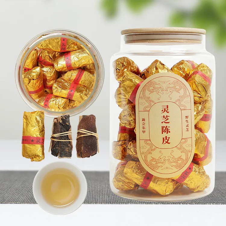 【百年全福號】福灵扎 灵芝陈皮三宝福灵扎100克/罐（滋补001）