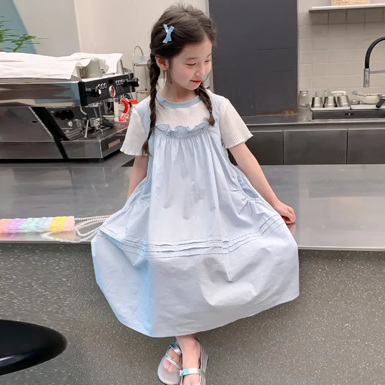    德国装连衣裙2025新款儿童洋气女孩夏季高档裙子甜美休闲
