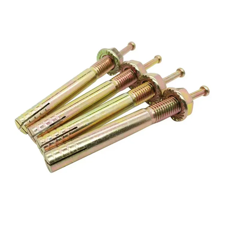 高强度击芯膨胀螺丝多种规格适用于举升机等设备地脚固定