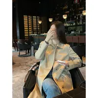 “卡姆登”切尔西风衣外套女2025新款爆款洋气