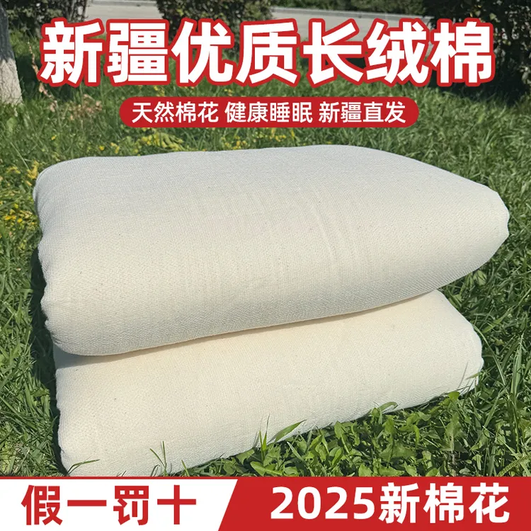 新疆一级棉被新棉花纯棉花被子被芯棉絮床垫褥子冬被加厚保暖