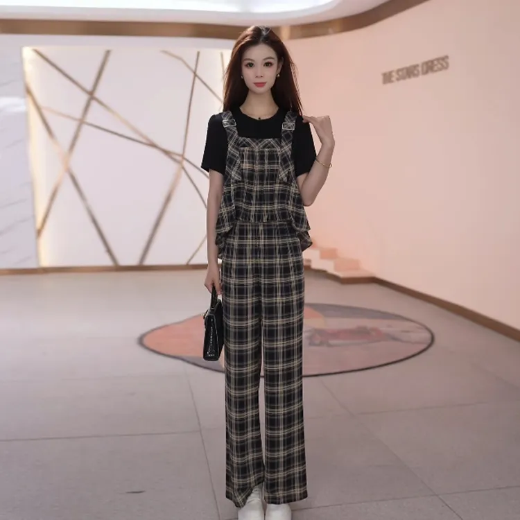 【赠运费险】夏季新款时尚修身气质高贵洋气印花收腰显瘦减龄两件套