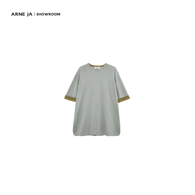 ARNE JA｜“织物之美”冷经纬东京和纸撞色精织上衣W6182076