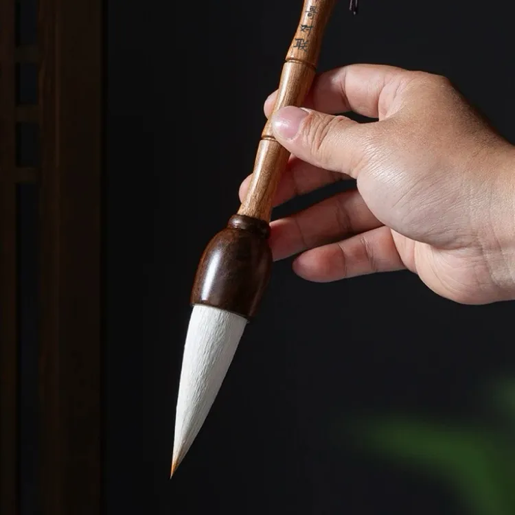 【军哥对联】老师同款出锋7.5cm大字毛笔春联对联书画