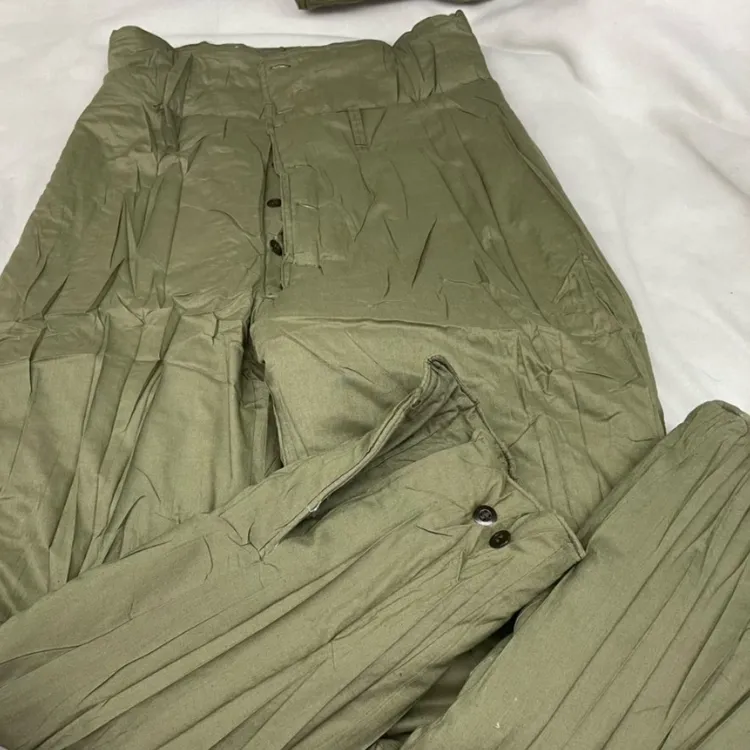 087高腰棉花棉裤【膝盖有羊皮护膝】宽松