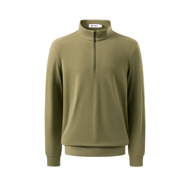 [磨毛抗静电]navigare小帆船保暖半开领卫衣男抑菌上衣1135845303
