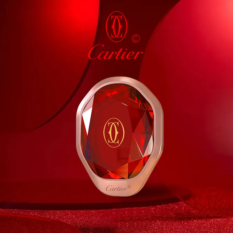 Cartier香薰Cartier扩香器车载香薰持久留香车内艺术品