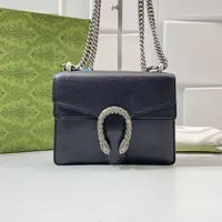 99新 GUCCI/古驰 思斯专属 古驰黑色钻扣酒神 LM4106