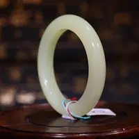 【新疆马爷珠宝】若羌黄玉手镯