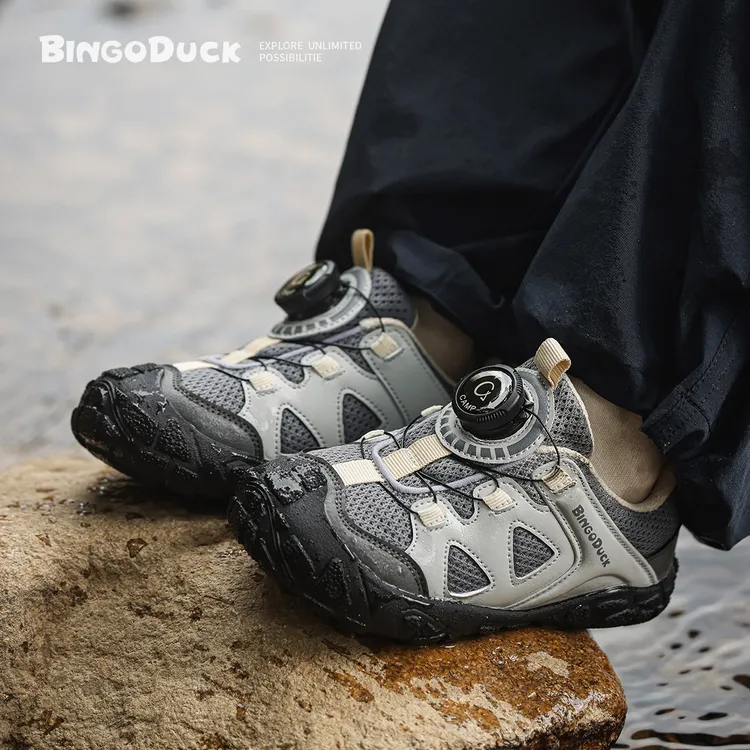 BingoDuck宾果鸭儿童运动鞋男春夏溯溪鞋防撞防滑秋冬缓震女童鞋