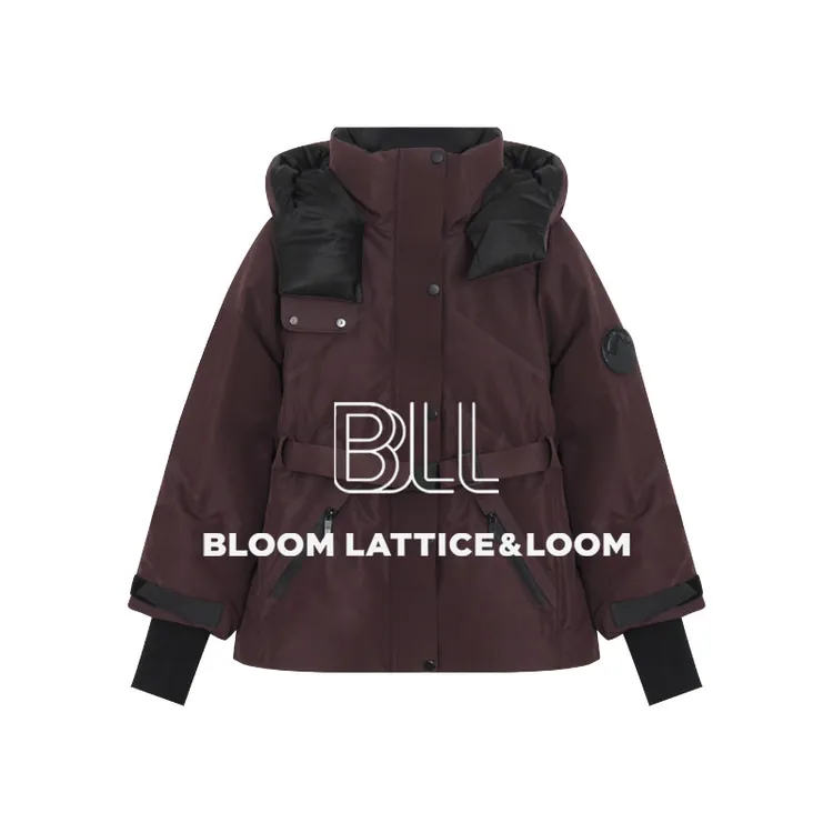 PCNY「巴黎暮色」不理理冬季新款小众女装宽松百搭保暖连帽羽绒服