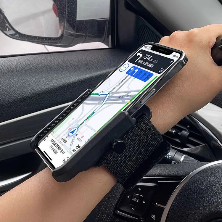 代驾骑行专用手腕手机支架可旋转防滑导航装备