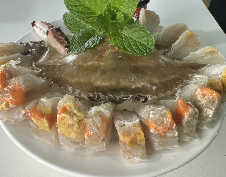 （姐弟海鲜）巨无霸特大呛蟹7两/只白膏腌制梭子蟹开袋即食不能蒸煮