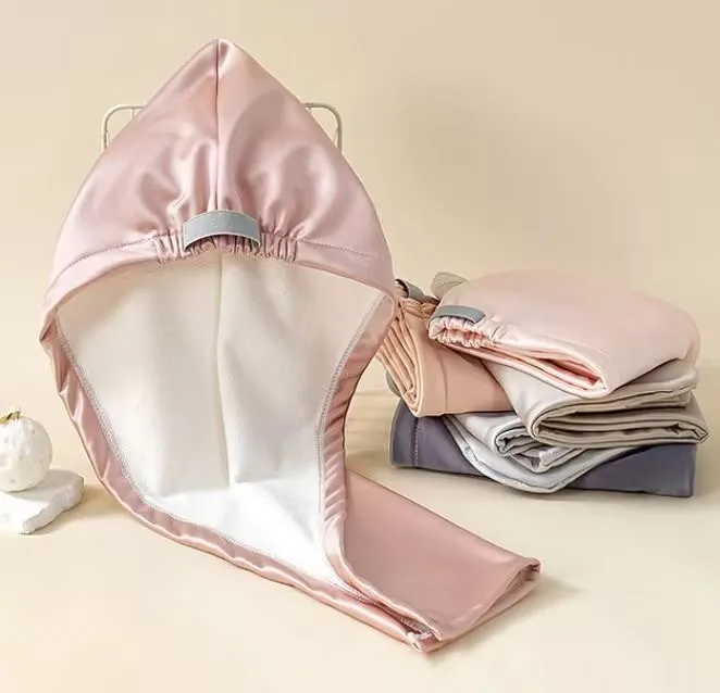 防水单层轻奢干发帽