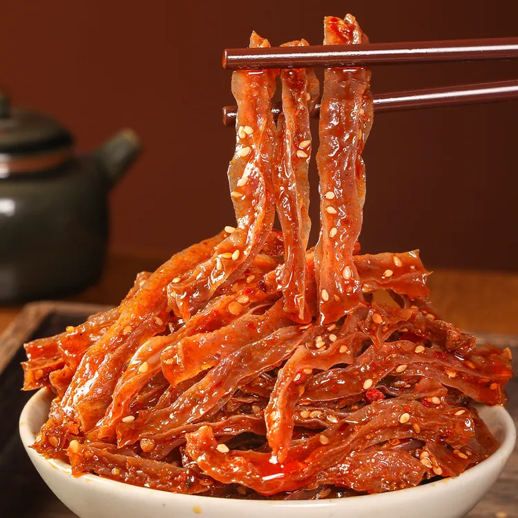 【4大包】长沙香辣魔芋干火锅麻酱魔芋爽劲道解馋开袋即食休闲零食