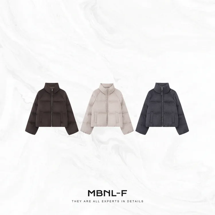 “花纱鹅绒” 羊毛莫代尔定纺花纱保暖鹅绒服 秦磊XM-XYR3725