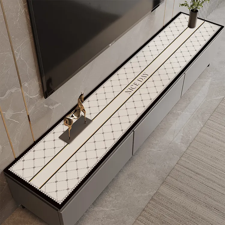 2025新款桌布茶几布电视柜台面垫子免洗简约桌垫防刮餐边柜台面垫