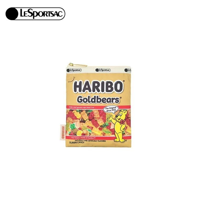 【商场同款】LeSportsac乐播诗25HARIBO可爱复古小熊软糖收纳手拿包