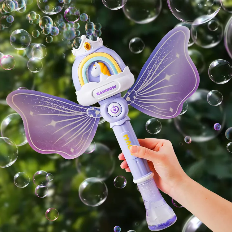 儿童吹泡泡机手持棒女孩婴幼儿无毒全自电动2025新款网红爆款玩具