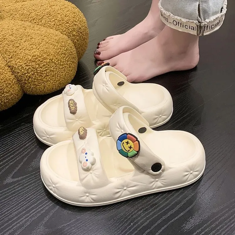 外穿凉拖鞋女夏季2025新款时尚百搭旅行防滑厚底两穿沙滩凉鞋女士