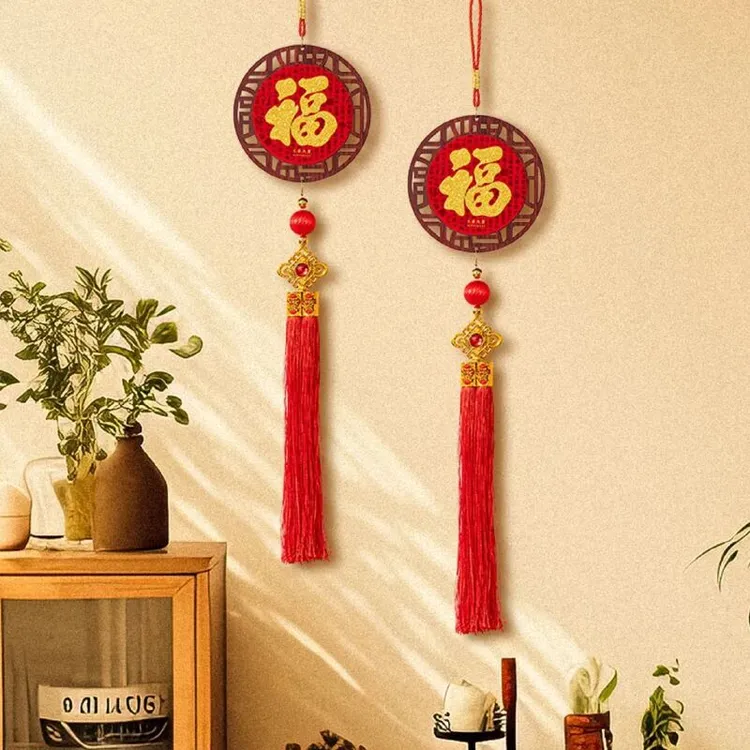年货客厅玄关大门口挂饰2026新款中国结挂件春节新年装饰挂件装饰