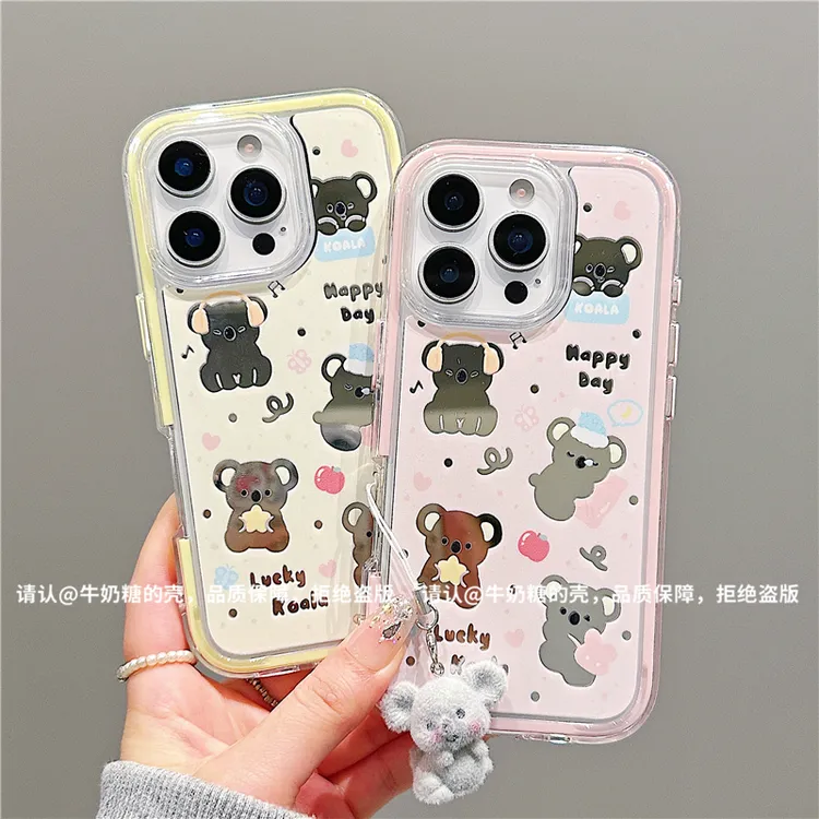 炫彩镜面适用苹果16/iPhone/华为荣耀/OPPO/小米手机壳pura70爆款