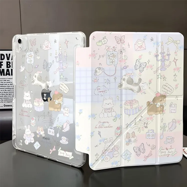 缤纷晕染动物适用小米Pad7 Pro保护套11.2英寸笔槽小米6Pro平板壳