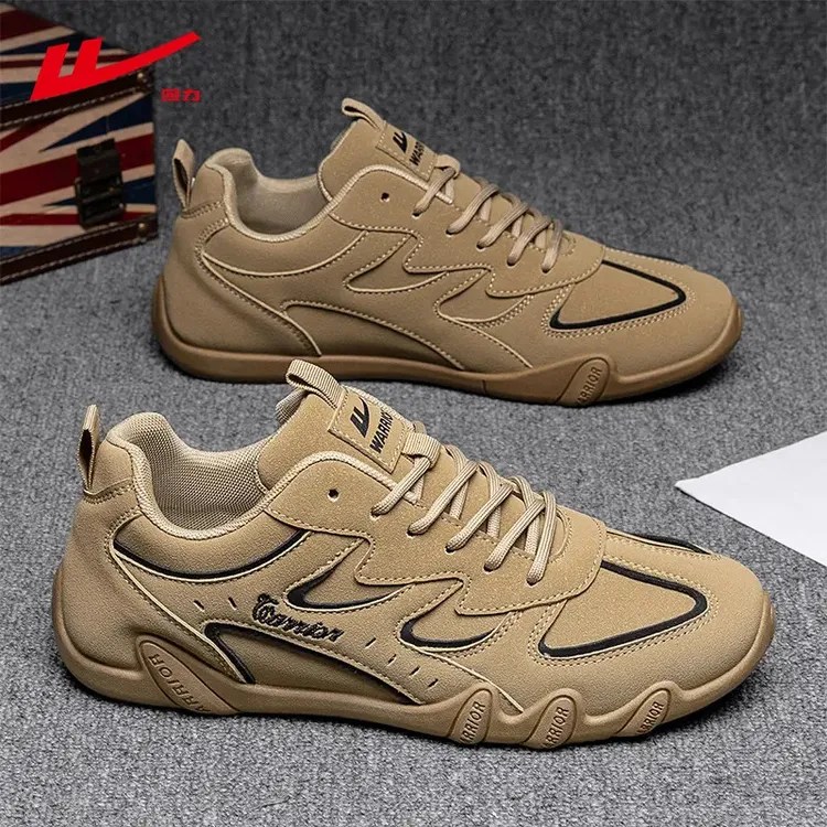 回力2025冬季新款鞋子潮流防水休闲板鞋耐磨上班青年开车德训男鞋