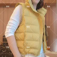 雪姐服饰「云感羽绒服马甲」短款时尚百搭立领羽绒马甲宽松轻便韩版