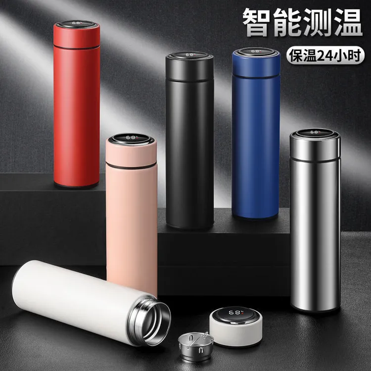 温度保温杯商务直测温智能礼品杯刻字不锈钢316杯子显示水杯